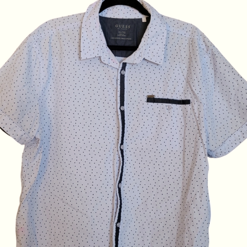 GUESS COTTON BUTTON DOWN
